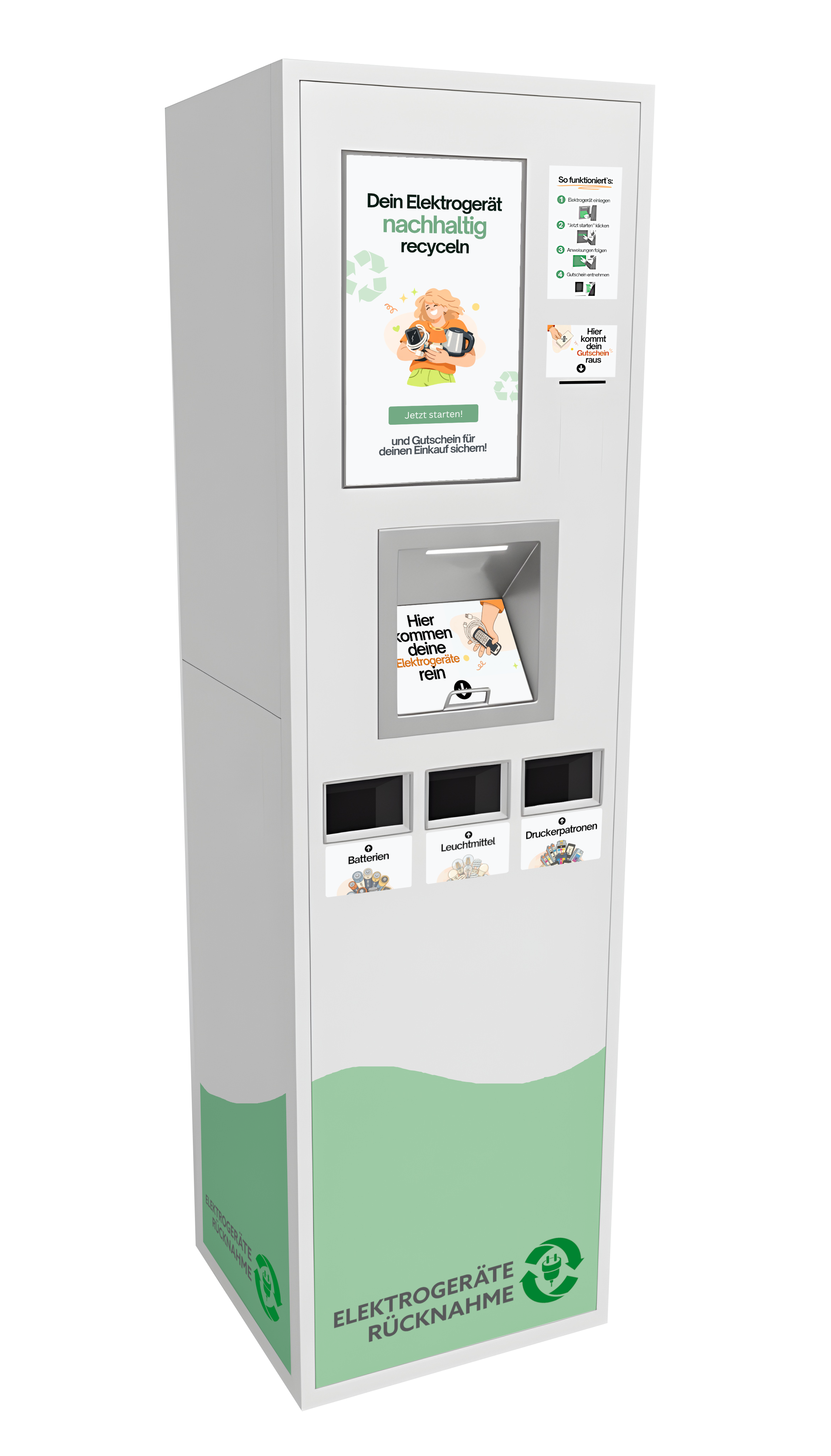 Wastenomics Terminal mit Branding